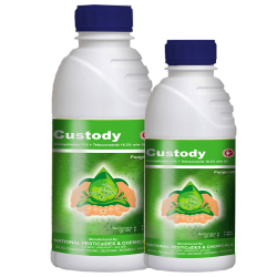 CUSTODY-Azoxystrobin 11% + Tebuconazole 18.3% w/w SC (Fungicide)
