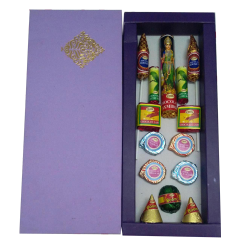 Diwali Crackers Chocolate Gift Box Homemade