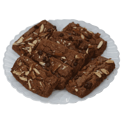 Homemade Chocolate Cookies-Almond Mix