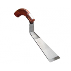 J.S.P-Mini Khurpa Carbon Steel With Wooden Handle