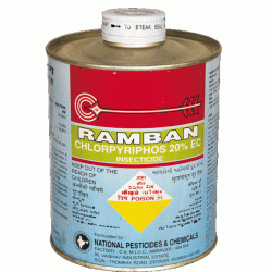 Ramban - (Chloropyriphos 20%EC Insecticides)
