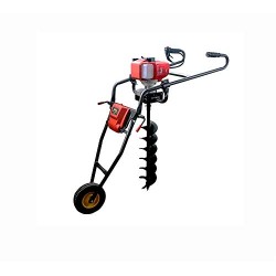 RJ Electronic - HAND PUSH EARTH AUGER 63cc | Earth Auger Hand Push