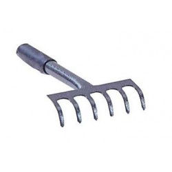 C164 Garden Rake - 6 Teeth Handle 30cm (12'')