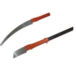 C746 Horticulture Flora Fixed Handle ''Hand cum Pole'' Pruning Saw 38cm (15'') Blade with Double Action Teeth (Without Pole)