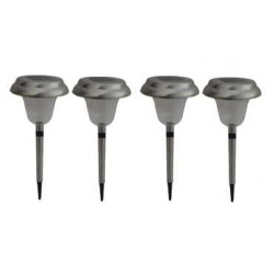 CP2318 Garden Solar LED Light (Stainless Steel) (Set of Four Pieces)