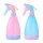 Shree Plastic Refillable 500ML Multipurpose Spray Bottles for Sanitizer/Kitchen/Gardening/Ironing and Salon Spray Bottles