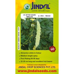 Jindal Bitter Gourd Hybrid Seeds(karela Seeds)-Himalaya-50GM