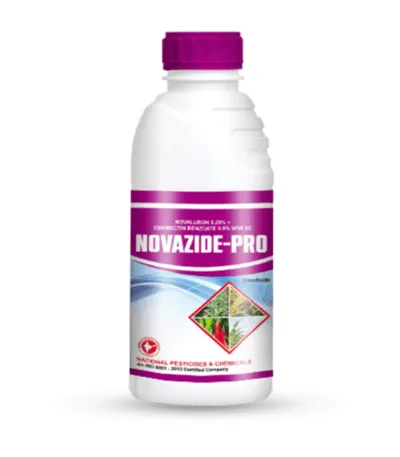 : Novazide Pro Novaluran 5.25% + Emamectin Benzoate 0.9% SC Insecticide – Powerful Protection for Crops