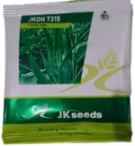“JKOH Bhindi 7315-F1 hybrid okra seeds 250g pack for high yield and uniform green pods”