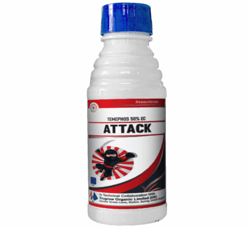 Attack Temphos 50% EC Broad-Spectrum Insecticide