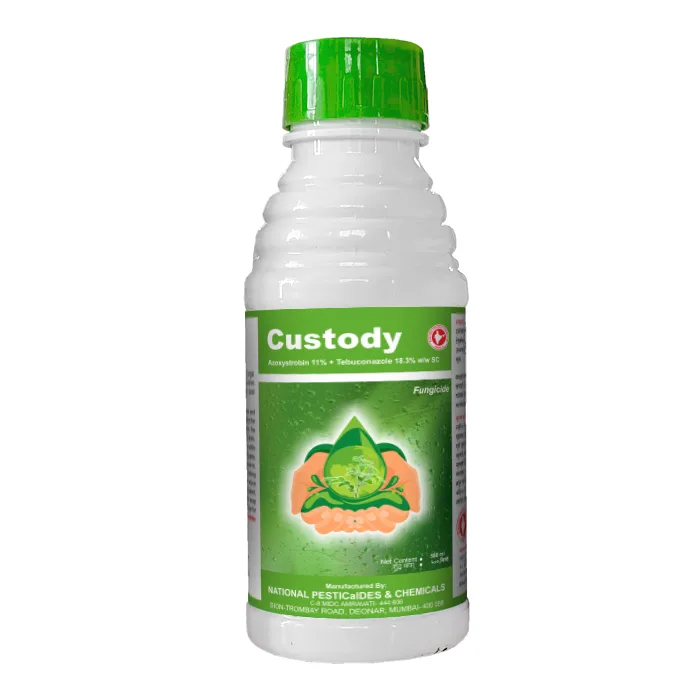 Custody Fungicide – Azoxystrobin 11% + Tebuconazole 18.3% broad-spectrum fungicide for crops