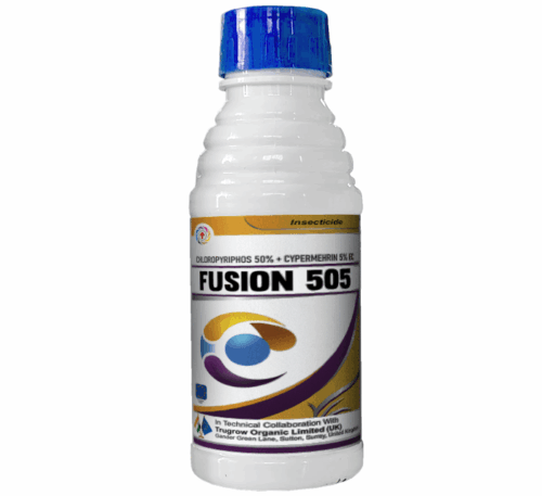 Fusion 505 Chlorpyrifos 50% + Cypermethrin 5% EC Insecticide