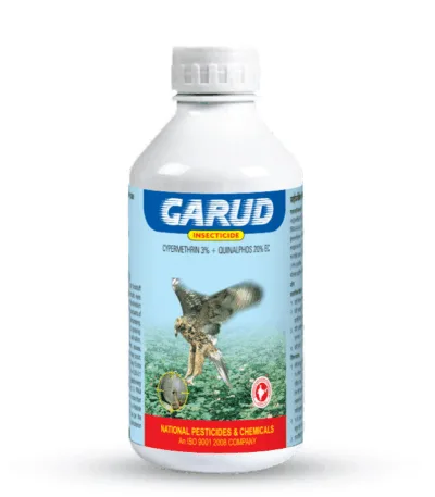 Garud Insecticide - Quinalphos 20% + Cypermethrin 5%