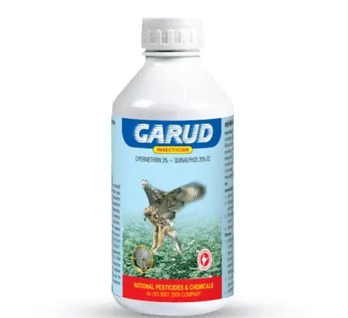 Garud Insecticide - Quinalphos 20% + Cypermethrin 5%
