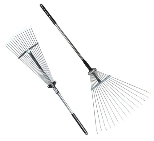 Hectare Precision 15-Tine Stainless Steel Garden Rake.