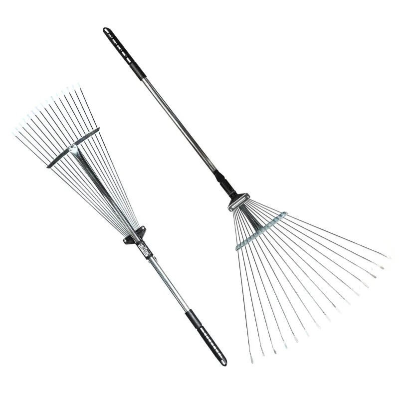 Hectare Precision 15-Tine Stainless Steel Garden Rake.