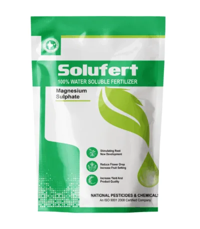 Magnesium sulphate 100% water-soluble fertilizer for crops