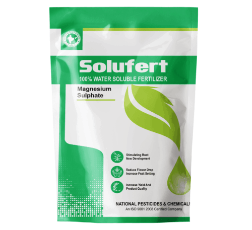 Magnesium sulphate 100% water-soluble fertilizer for crops