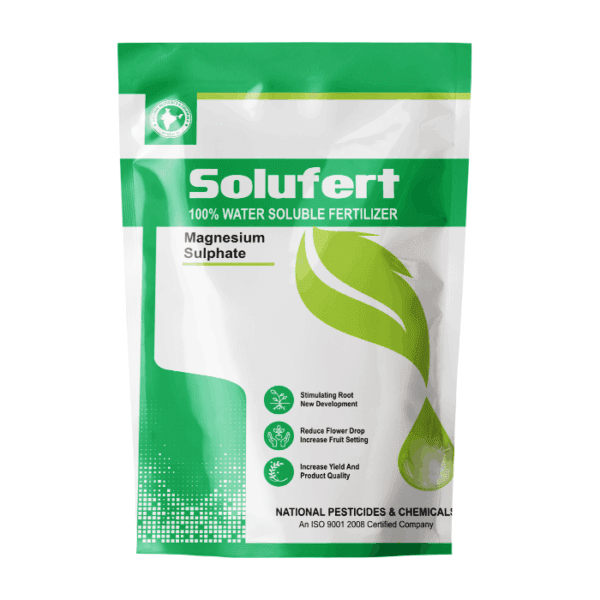 National Epsom Salt for Plants Growth - Magnesium Sulphate Organic Fertilizer - 1 Kg |Powder