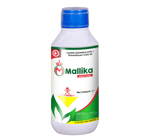 Mallika Insecticide Thiamethoxam 12.6% + Lambda-Cyhalothrin 9.5% ZC