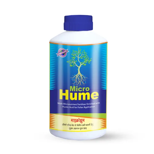 Micronutrient fertilizer with humic acid for crops