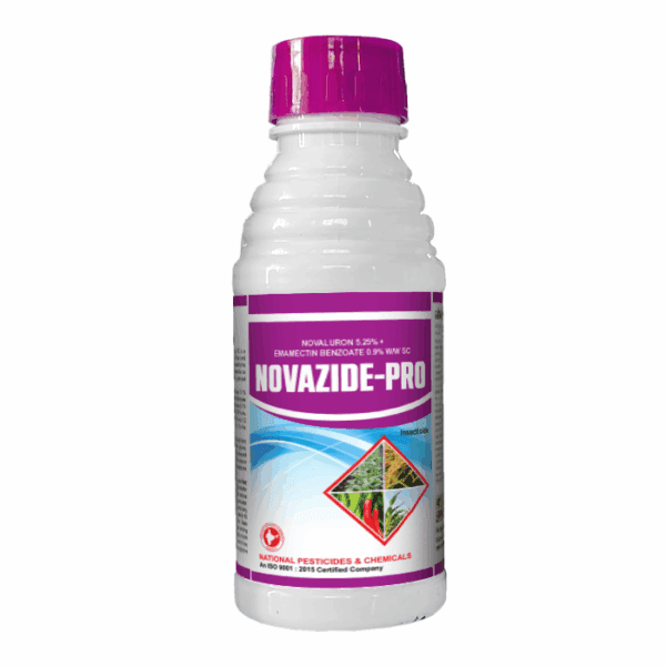 Novazide Pro Novaluran 5.25% + Emamectin Benzoate 0.9% SC Insecticide – Powerful Protection for Crops