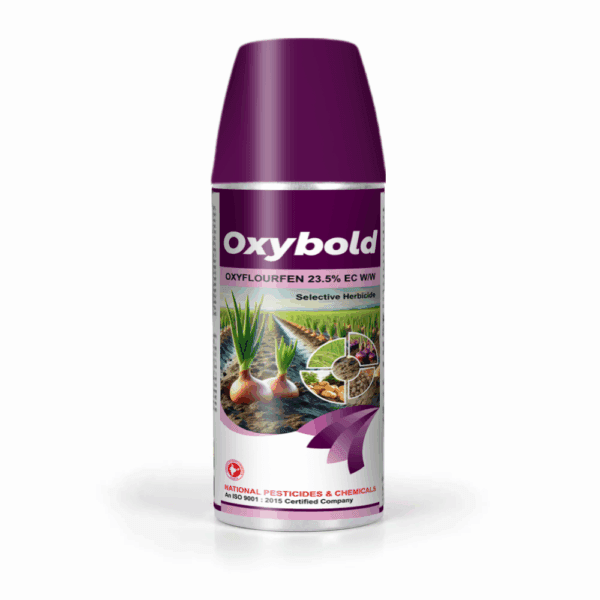 Oxi Bold – Oxyfluorfen 23.5% EC Herbicide | Broad-Spectrum Weed Control for Soybean, Cotton & Groundnut