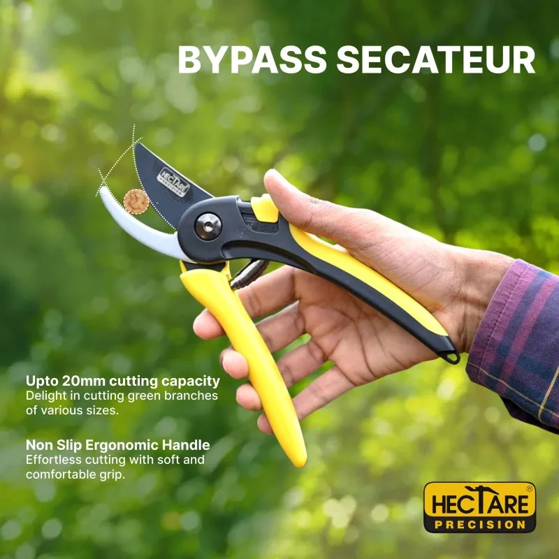 Hectare Precision Bypass Pruning Secateur - Big – Premium Precision - Image 3