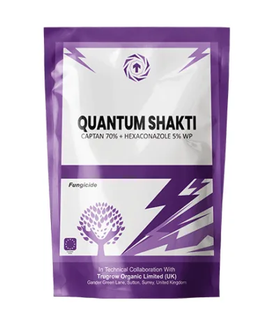 Quantum Shakti Captan 70% + Hexaconazole 5% WP Fungicide