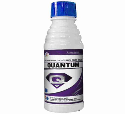 Quantum Cypermethrin 3% + Quinolphos 20% EC Insecticide
