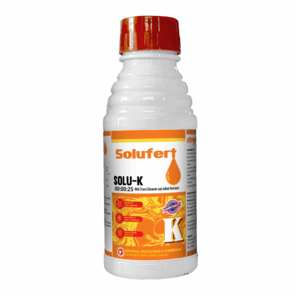 Solu K - Liquid Potassium Fertilizer (00-00-25) by National Pesticides & Chemicals