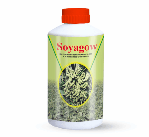 Micronutrient fertilizer for soybean crops