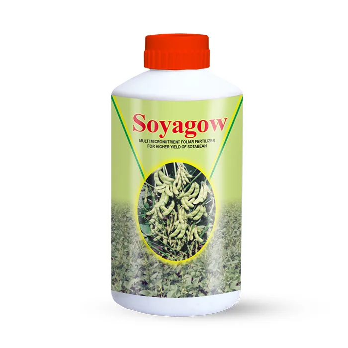 Micronutrient fertilizer for soybean crops