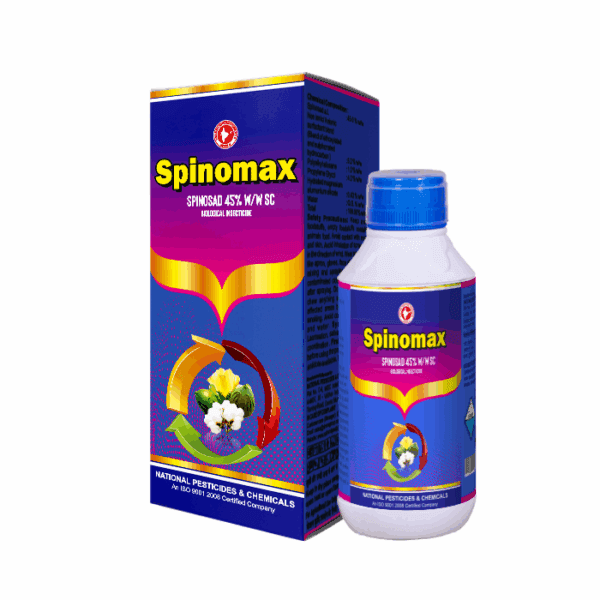 Spinomax | Spinosad 45% SC Insecticide for Thrips & Lepidopteran Pests – National Pesticides