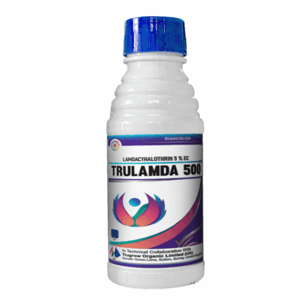 Trulamda 500 (Lambdacyhalothrin 5% EC) – Fast-Acting Broad-Spectrum Insecticide | Trugrow Organic