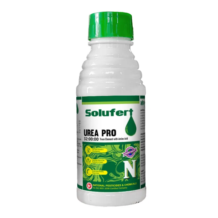 High-nitrogen liquid fertilizer (32-00-00) for crops