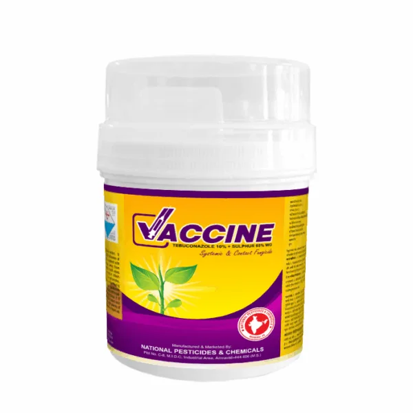 Vaccine Fungicide – Tebuconazole 10% + Sulphur 65% WG | National Pesticides & Chemicals