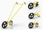 Hectare Traditional 2 in 1 Double Wheel Hoe Gardening Tool – Premium Traditional