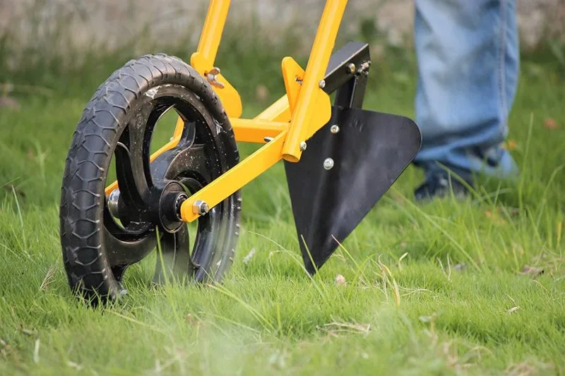 Hectare traditional 2‑in‑1 double wheel hoe gardening tool