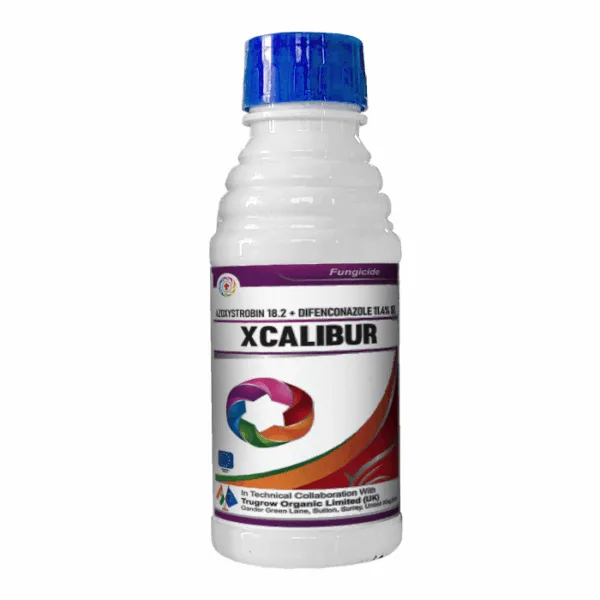 Xcalibur (Azoxystrobin 18.2% + Difenoconazole 11.4% SC) | Broad-Spectrum Systemic Fungicide for Crop Disease Control
