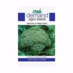 60 DAS Agro Broccoli F1 Green Giant hybrid seeds.