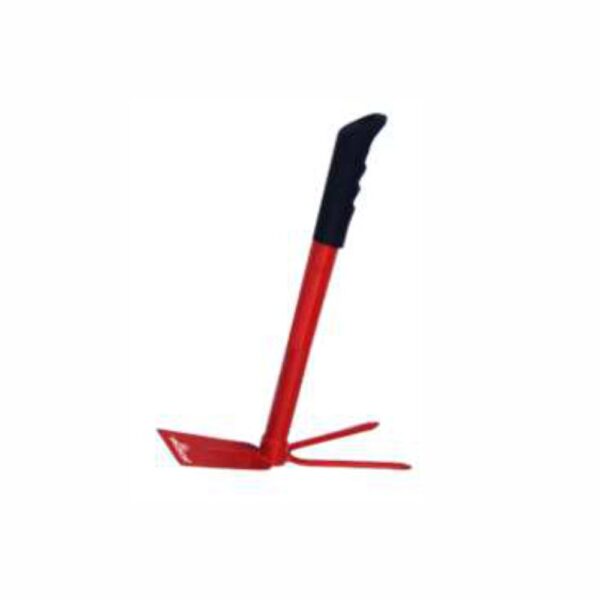 Hoe Fork with 12 Inch Handle | Heavy Duty Garden & Agricultural Soil Cultivation Tool