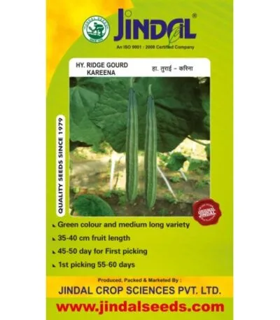 Jindal Karina ridge gourd hybrid seeds pack