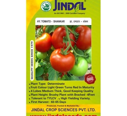 Jindal-Shankar tomato hybrid seeds pack
