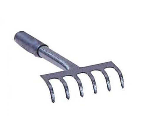 C164 garden rake 6 teeth 30 cm handle