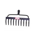 C185 garden bow rake head 10 teeth