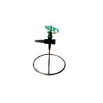 C790 round steel sprinkler base with union