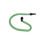 Steel sprinkler base with 45 cm PVC pipe and union