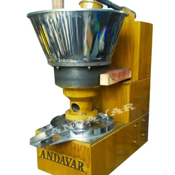Cold press kachhi ghani oil mill machine