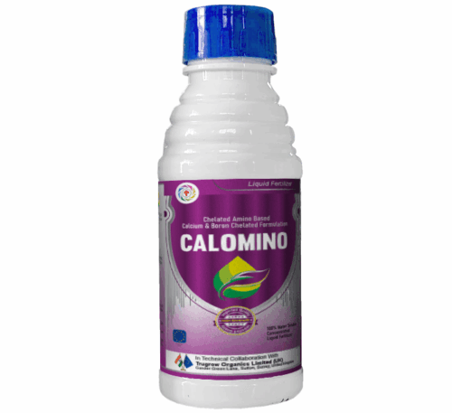 Amino-based liquid fertilizer with calcium and boron